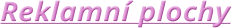 Reklamní plochy