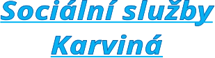 Sociální služby Karviná
