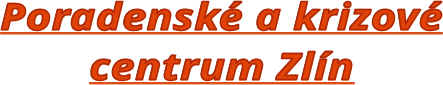 Poradenské a krizové centrum Zlín